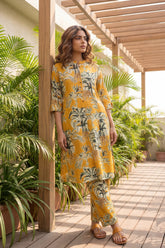 Dijon Tropics Palm Jungle Cotton Co-ord Set | Me&My