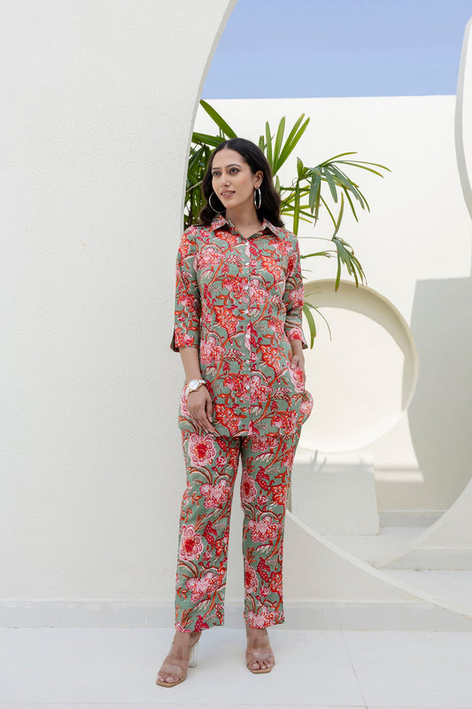 Rosepine Cotton Co-ord Set - Me&My