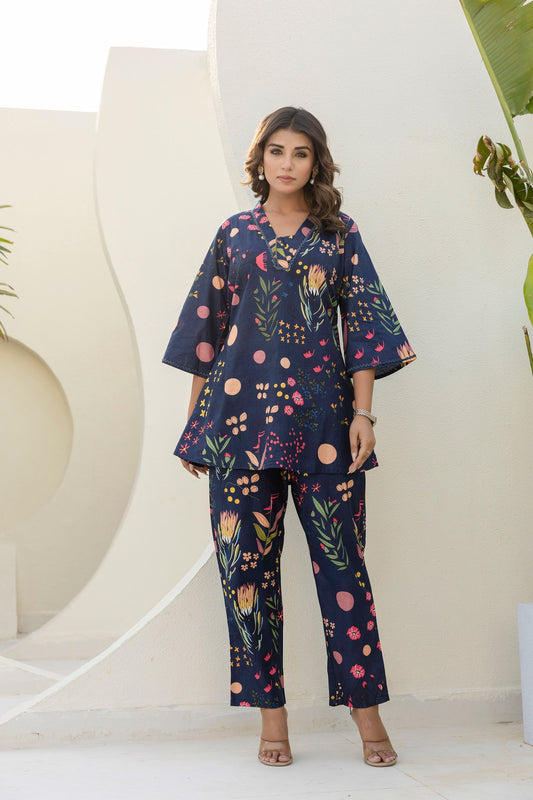 Noirwave Cotton Co-ord Set - Me&My