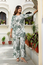 Ivory Garden Cotton Co-ord Set