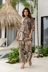 Mist Grey Cotton Co-ord Set - Me&My