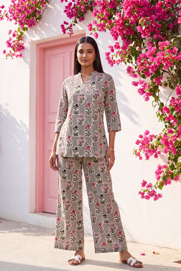Willow Meadow Angrakha Cotton Co-ord Set
