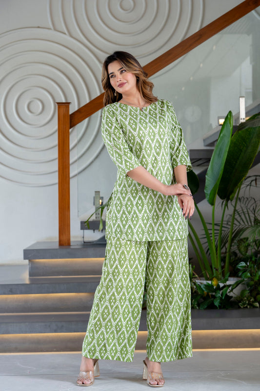 Moss Mirage Cotton Co-ord Set - Me&My