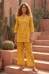 Harvest Splendor Cotton Angrakha Co-ord Set - Me&My