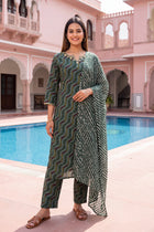 Fernwood Lantern Cotton Dupatta Set