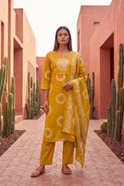Butter Haven Cotton Dupatta Set