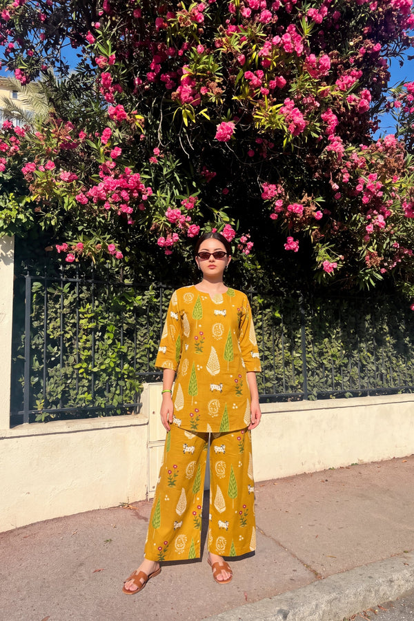 Sunlit Pasture Cotton Co-ord Set