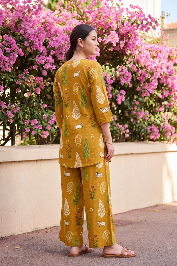 Sunlit Pasture Cotton Co-ord Set