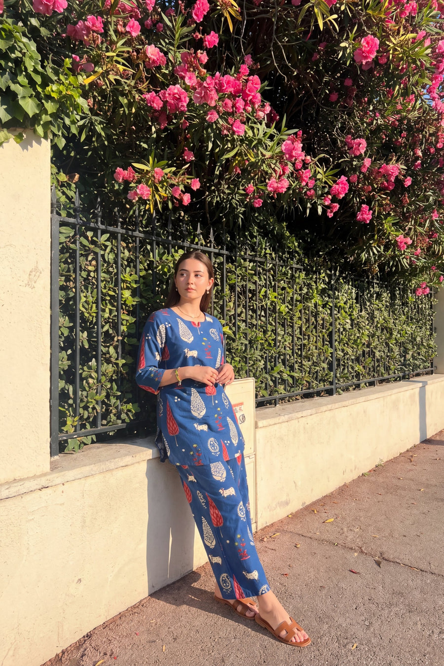 Larkspur Leaf Cotton Co-ord Set — image 3