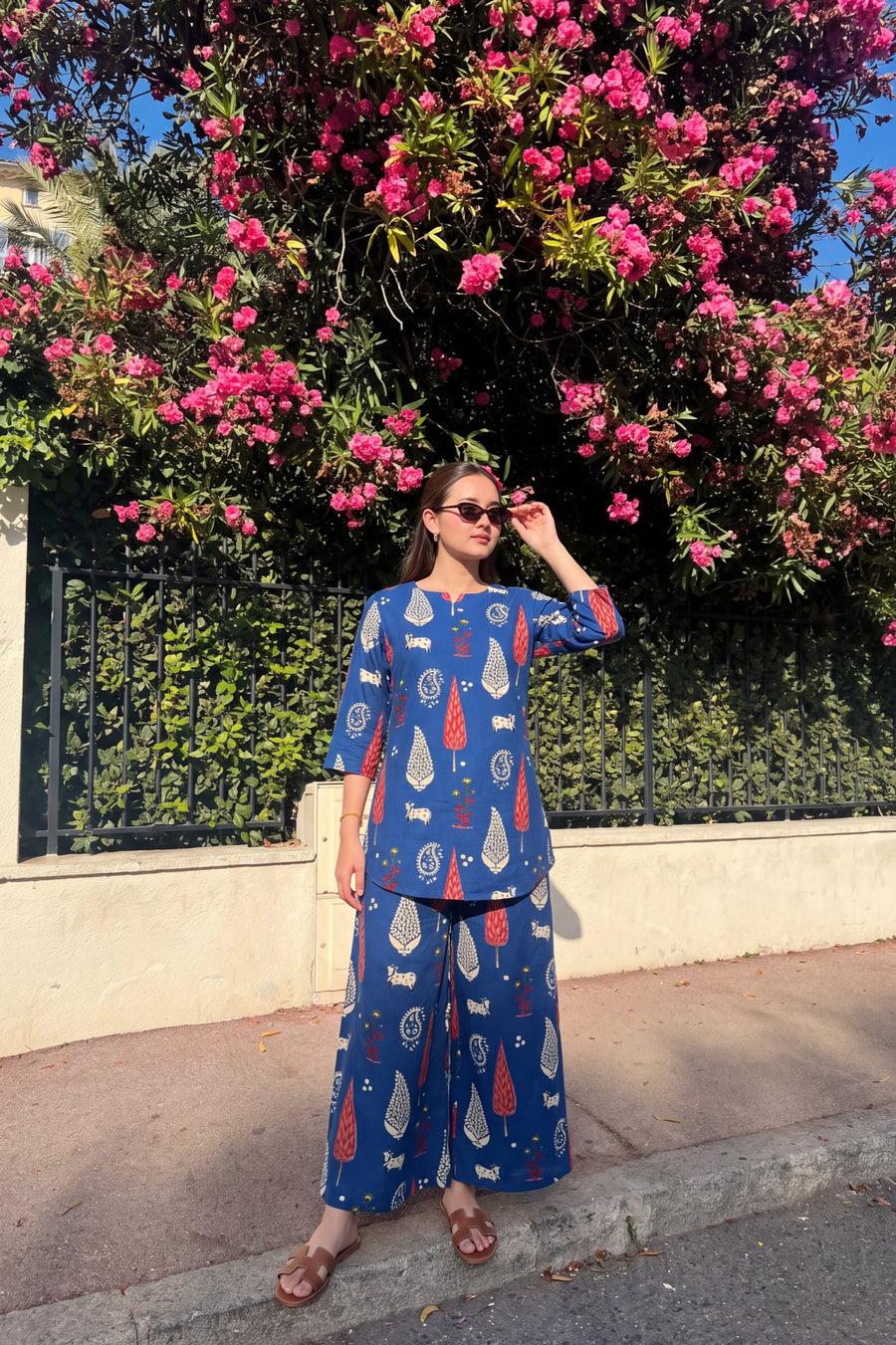 Larkspur Leaf Cotton Co-ord Set — image 6