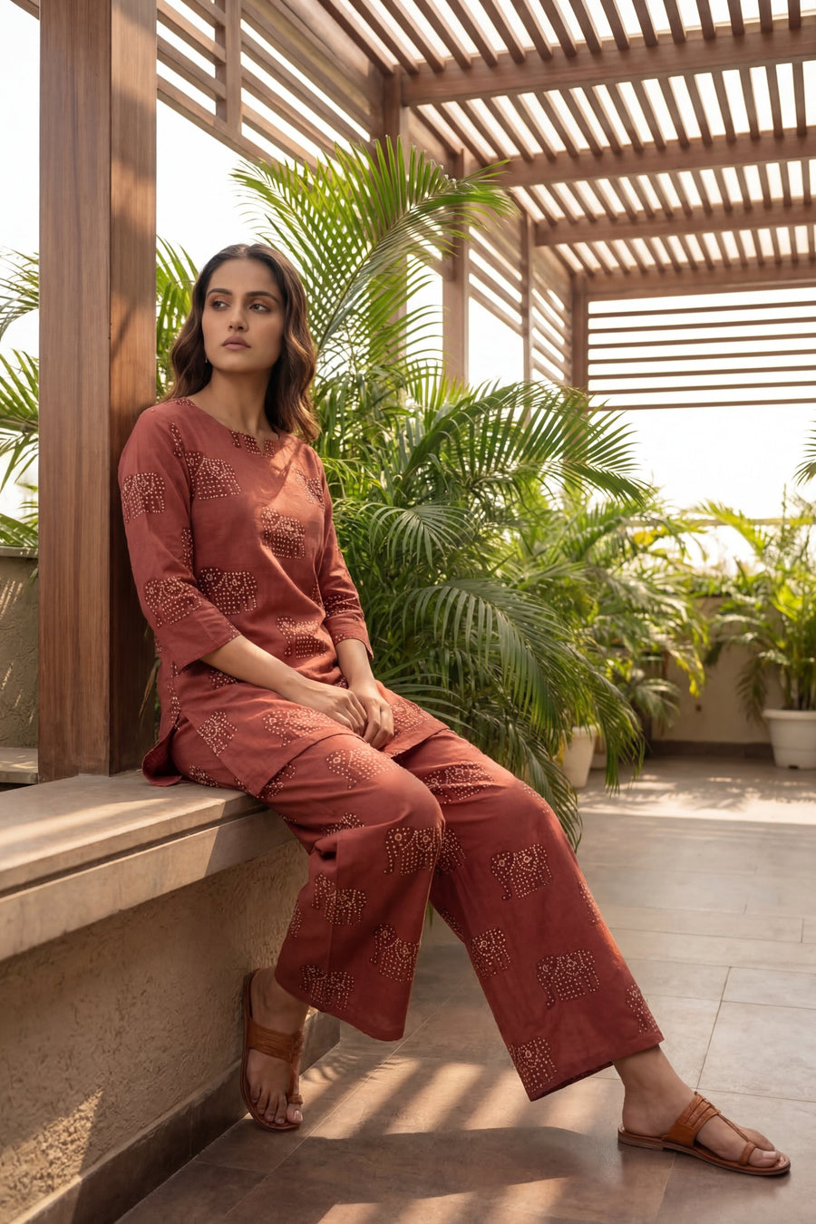 Terracotta Radiance Co-ord Set — image 5
