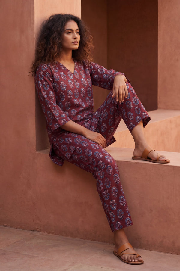 Minimal Luxe Heritage Cotton Co-ord Set