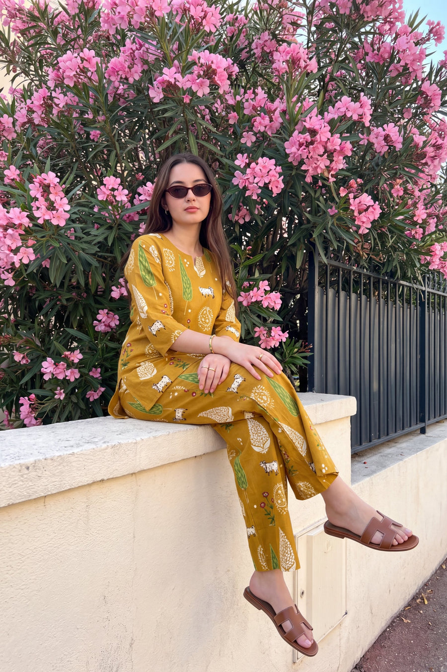 Sunlit Pasture Cotton Co-ord Set — image 12
