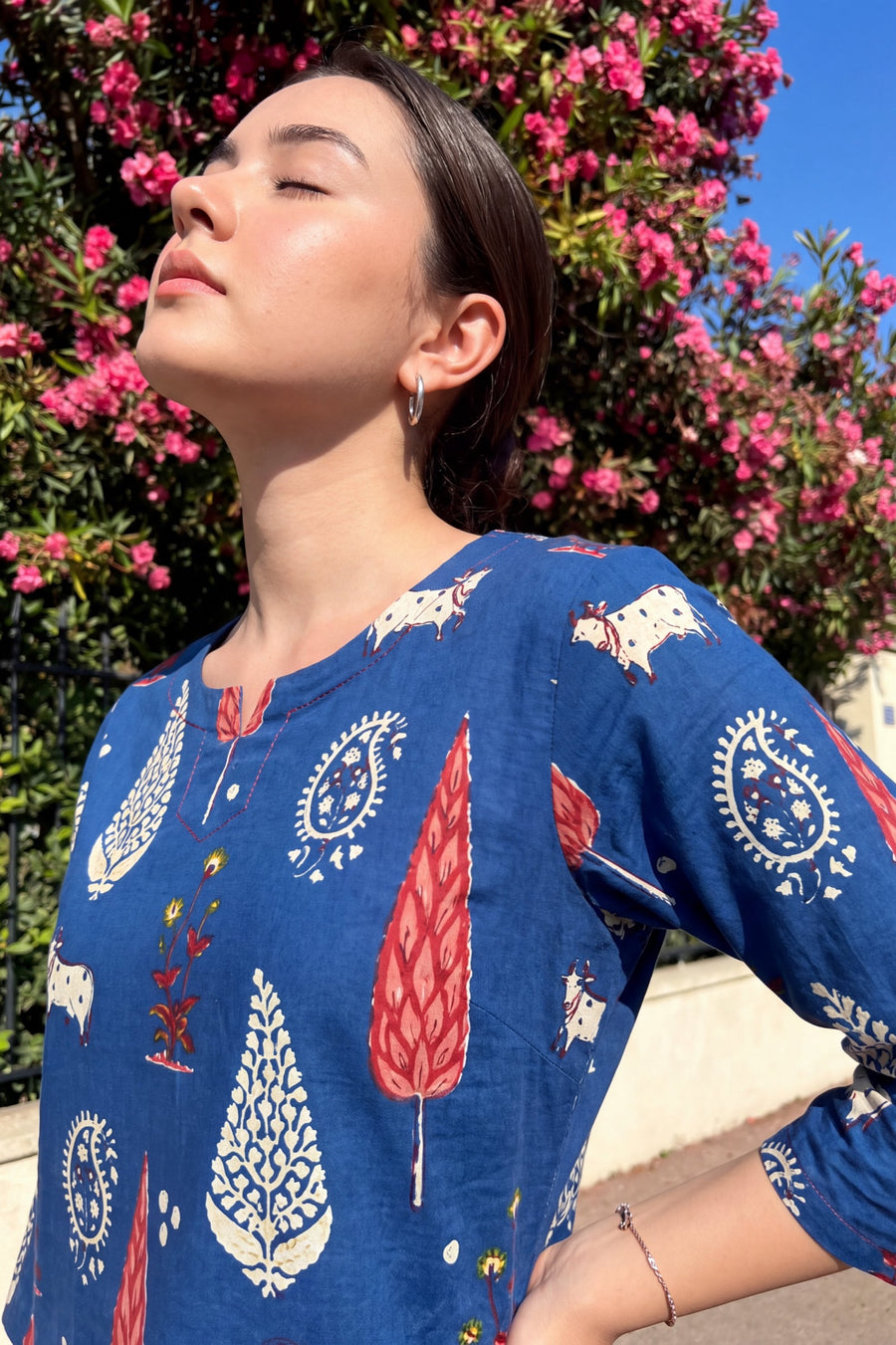 Larkspur Leaf Cotton Co-ord Set — image 12