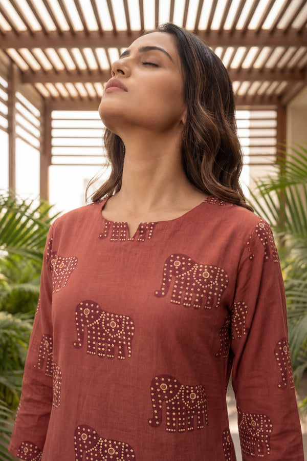 Terracotta Radiance Co-ord Set