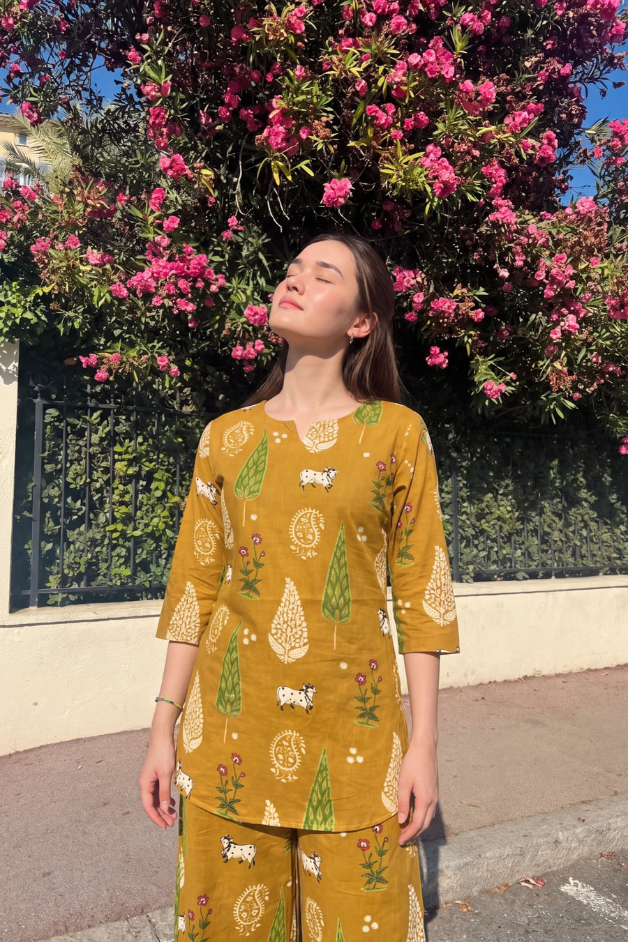Sunlit Pasture Cotton Co-ord Set — image 13