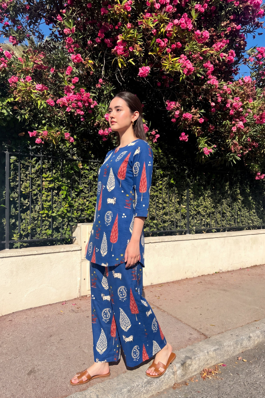 Larkspur Leaf Cotton Co-ord Set — image 13