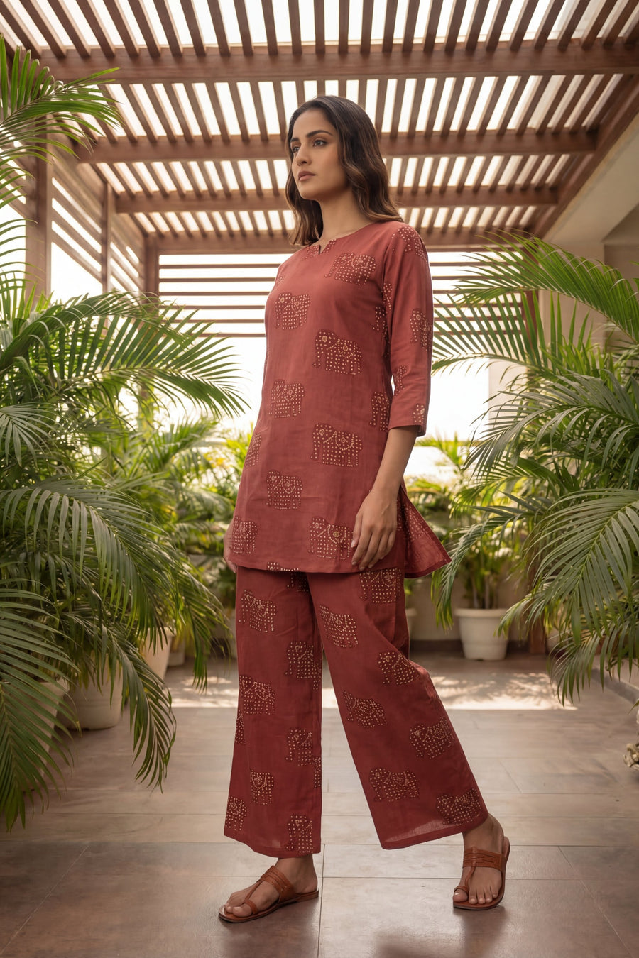 Terracotta Radiance Co-ord Set — image 10