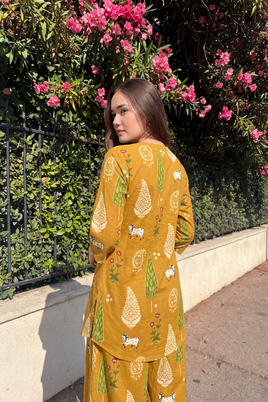 Sunlit Pasture Cotton Co-ord Set — image 15