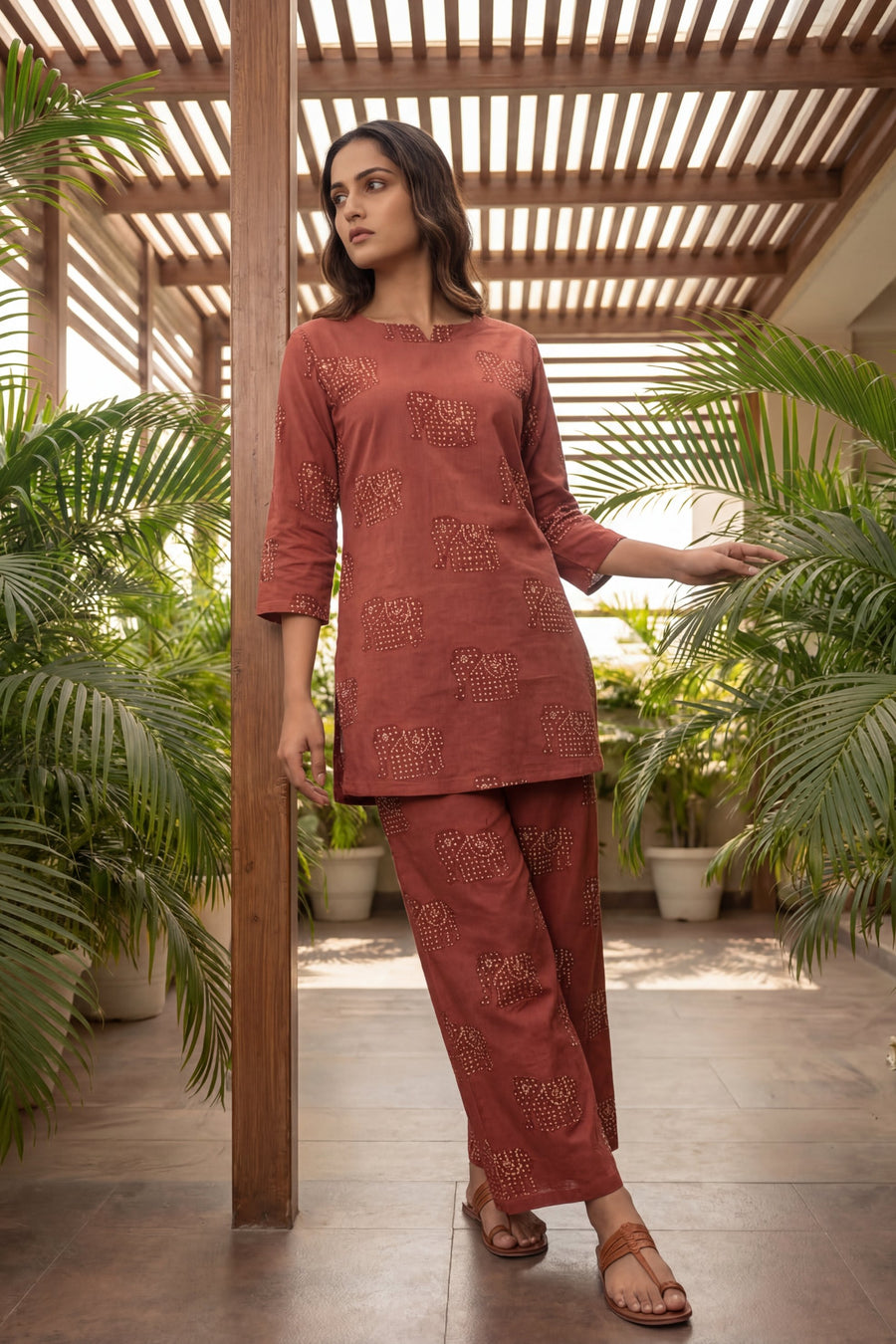 Terracotta Radiance Co-ord Set — image 7