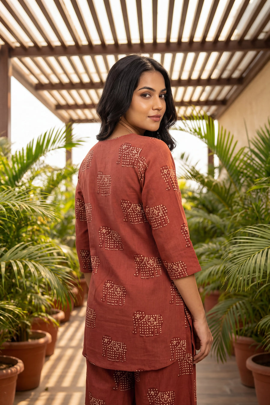 Terracotta Radiance Co-ord Set — image 9