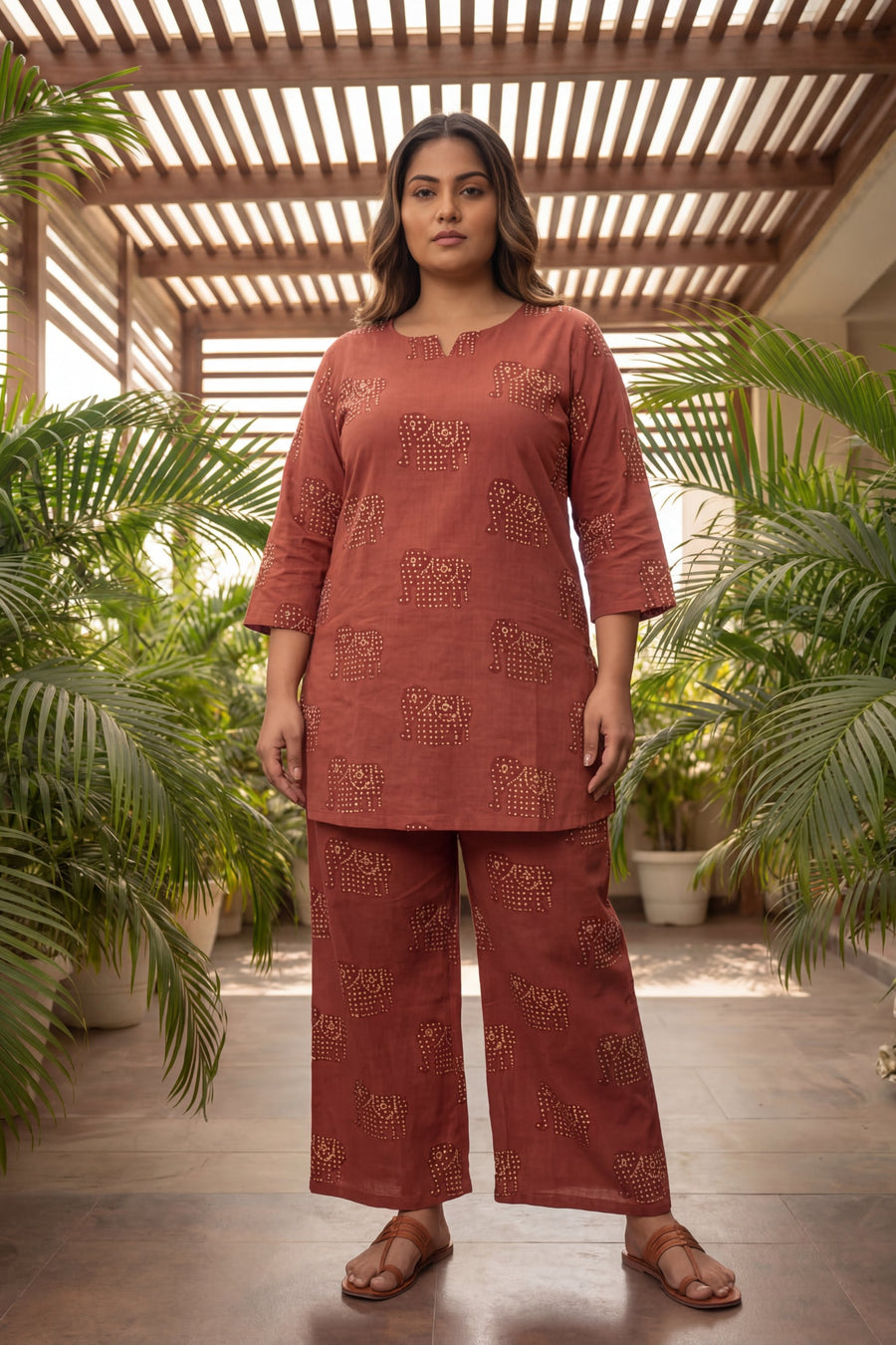 Terracotta Radiance Co-ord Set — image 12