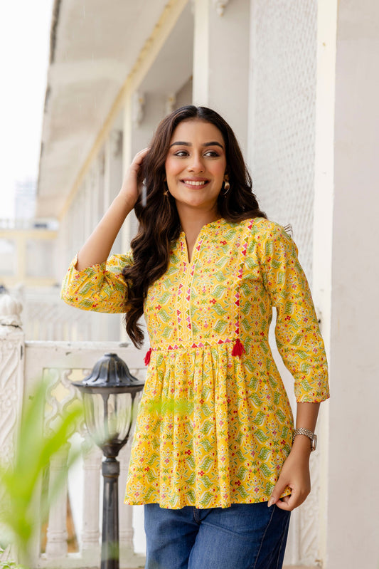 Lemonflare Cotton Top - Me&My