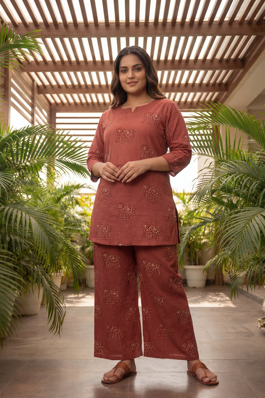 Terracotta Radiance Co-ord Set — image 3