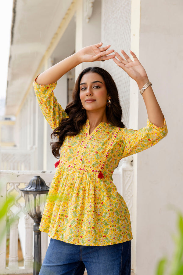 Lemonflare Cotton Top