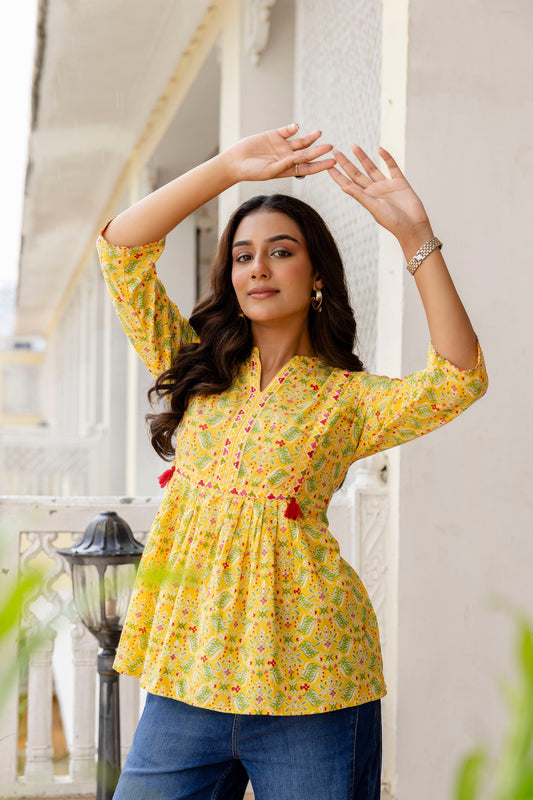 Lemonflare Cotton Top - Me&My