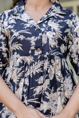 Shadowthread Black Cotton Co-ord Set - Me&My