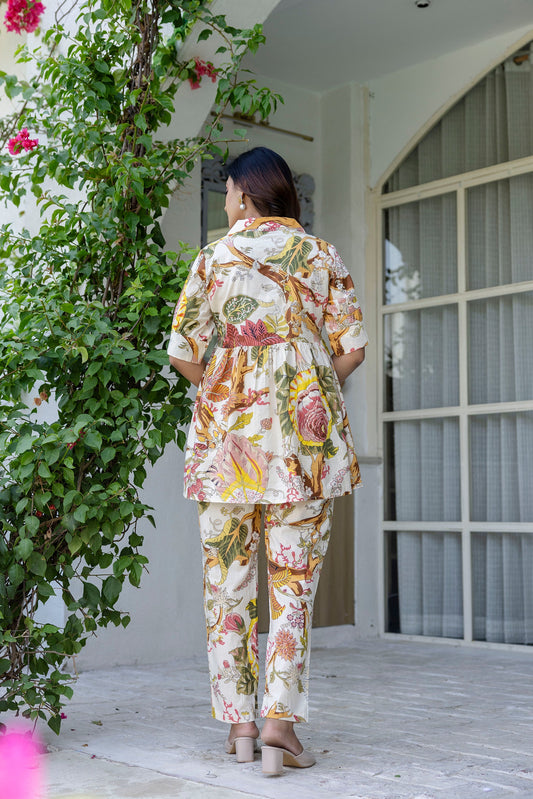 Snowbelle Garden Cotton Co-ord Set - Me&My