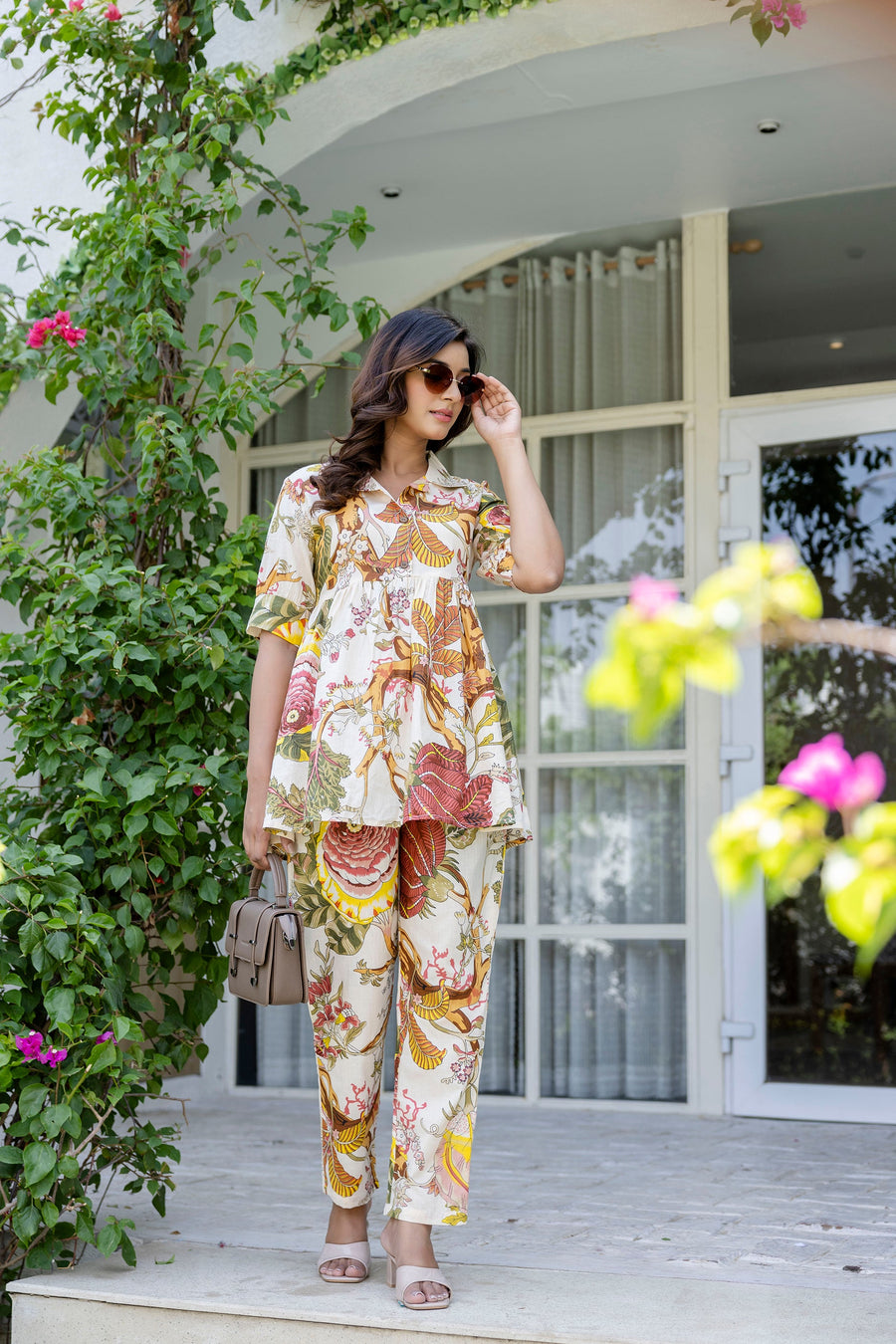 Snowbelle Garden Cotton Co-ord Set — image 7