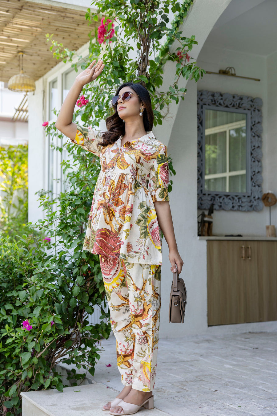 Snowbelle Garden Cotton Co-ord Set — image 9