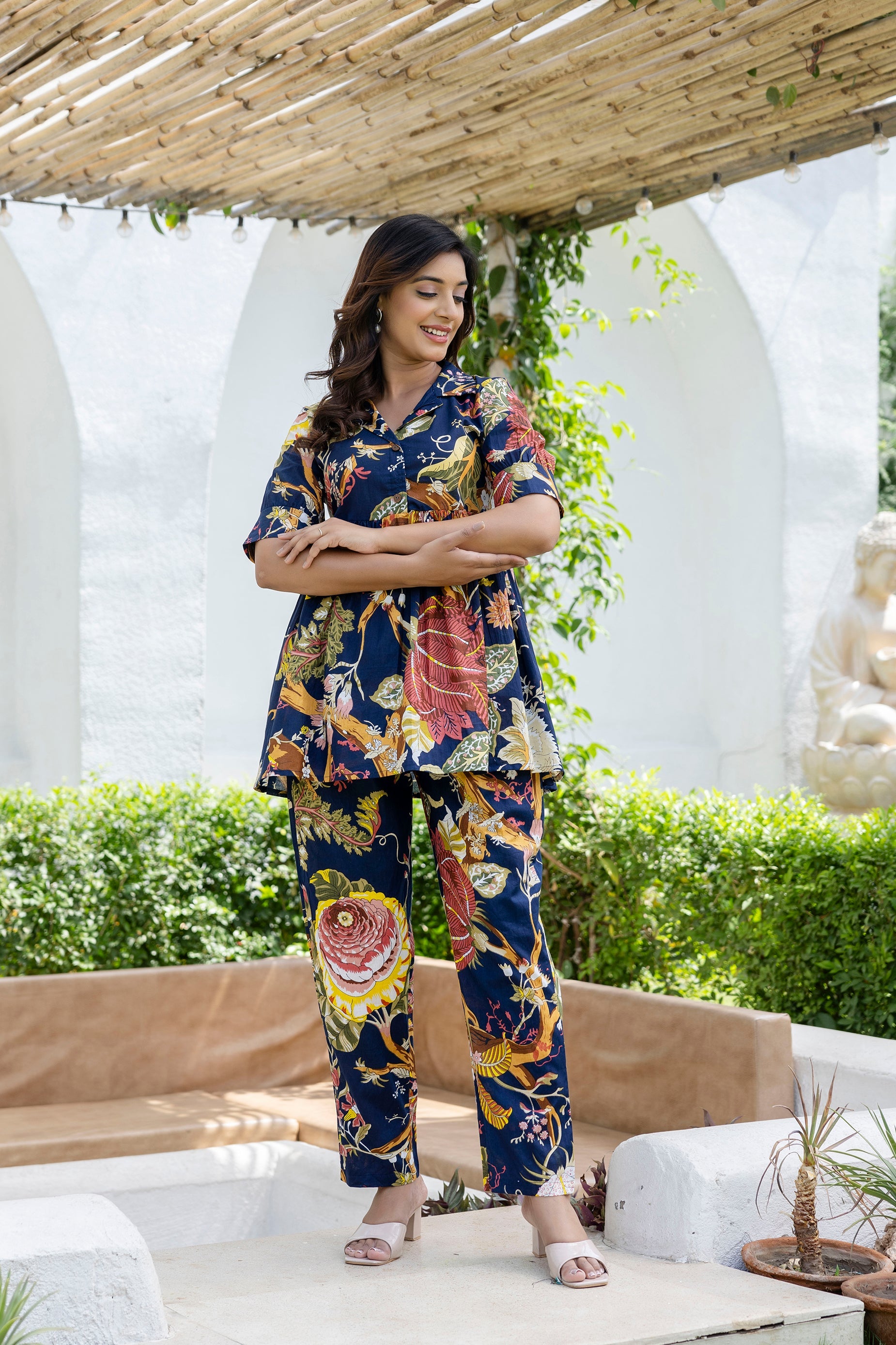 Icelandic Bloom Cotton Co-ord Set from Me&My