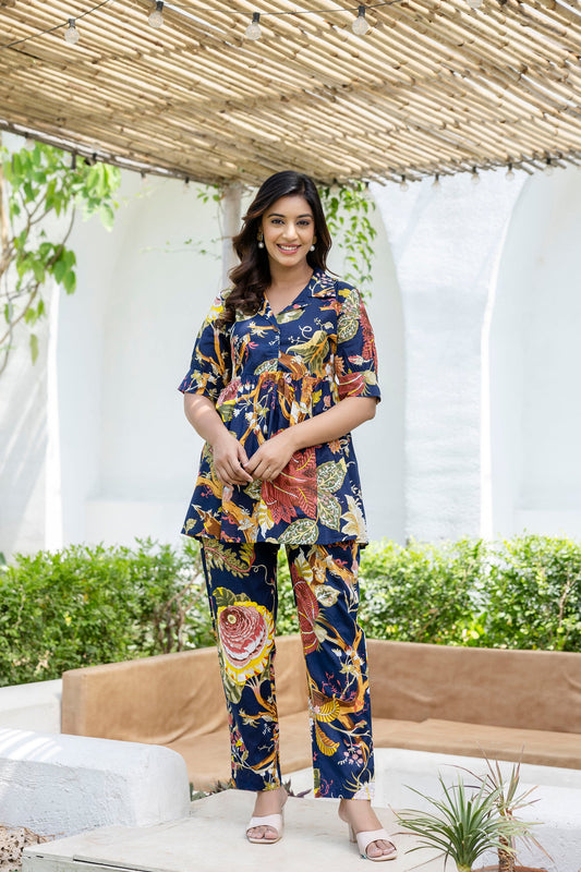 Icelandic Bloom Cotton Co-ord Set - Me&My