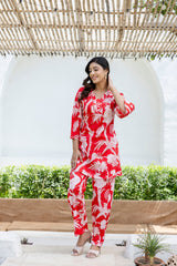 Scarletleaf Cotton Co-ord Set - Me&My