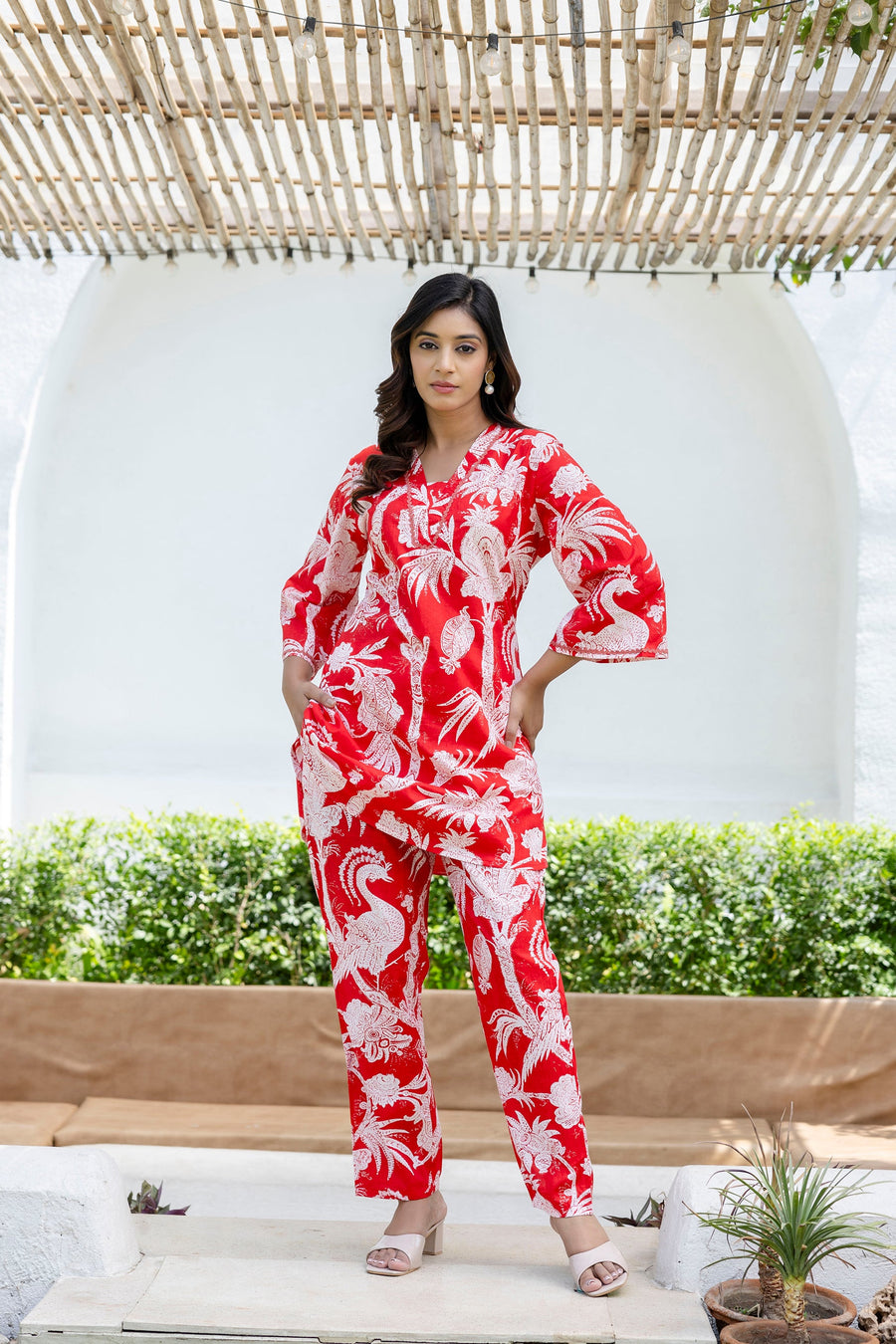 Scarletleaf Cotton Co-ord Set — image 5