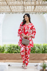 Scarletleaf Cotton Co-ord Set - Me&My