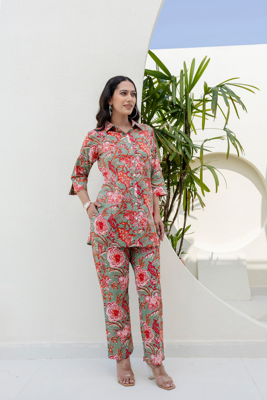 Rosepine Cotton Co-ord Set — image 3