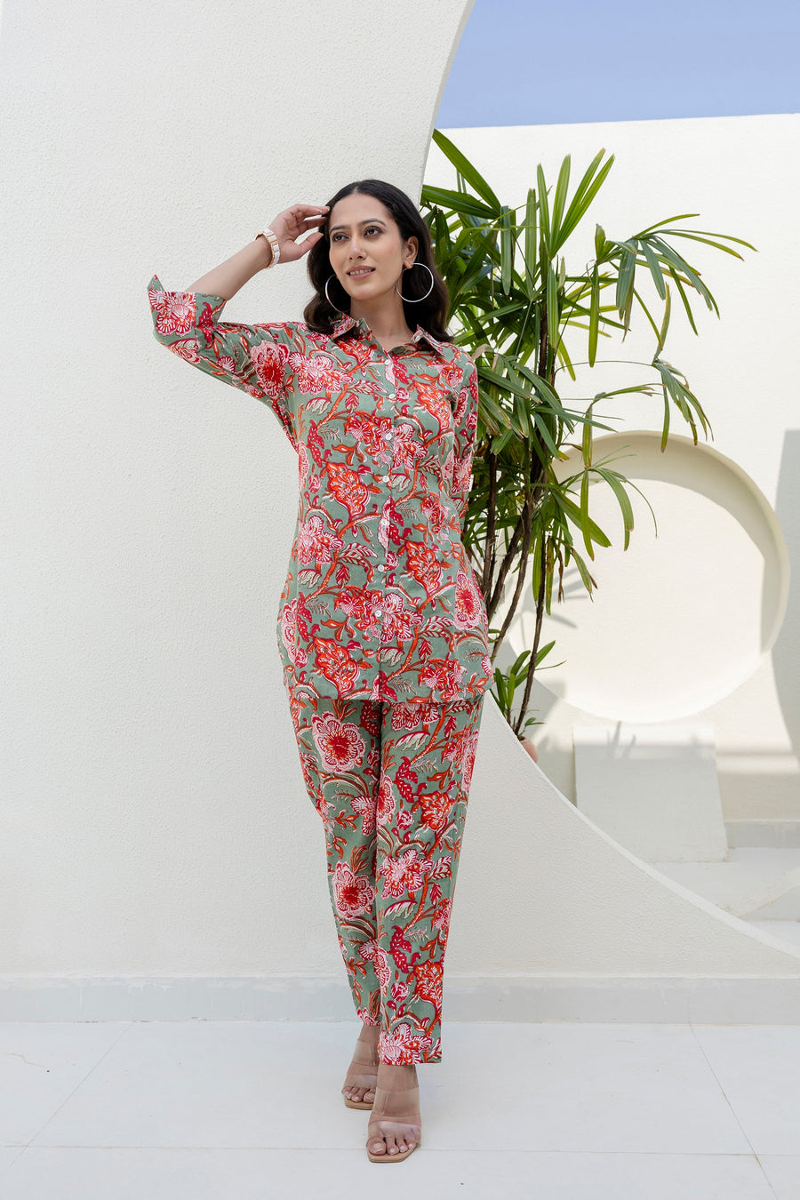 Rosepine Cotton Co-ord Set — image 4