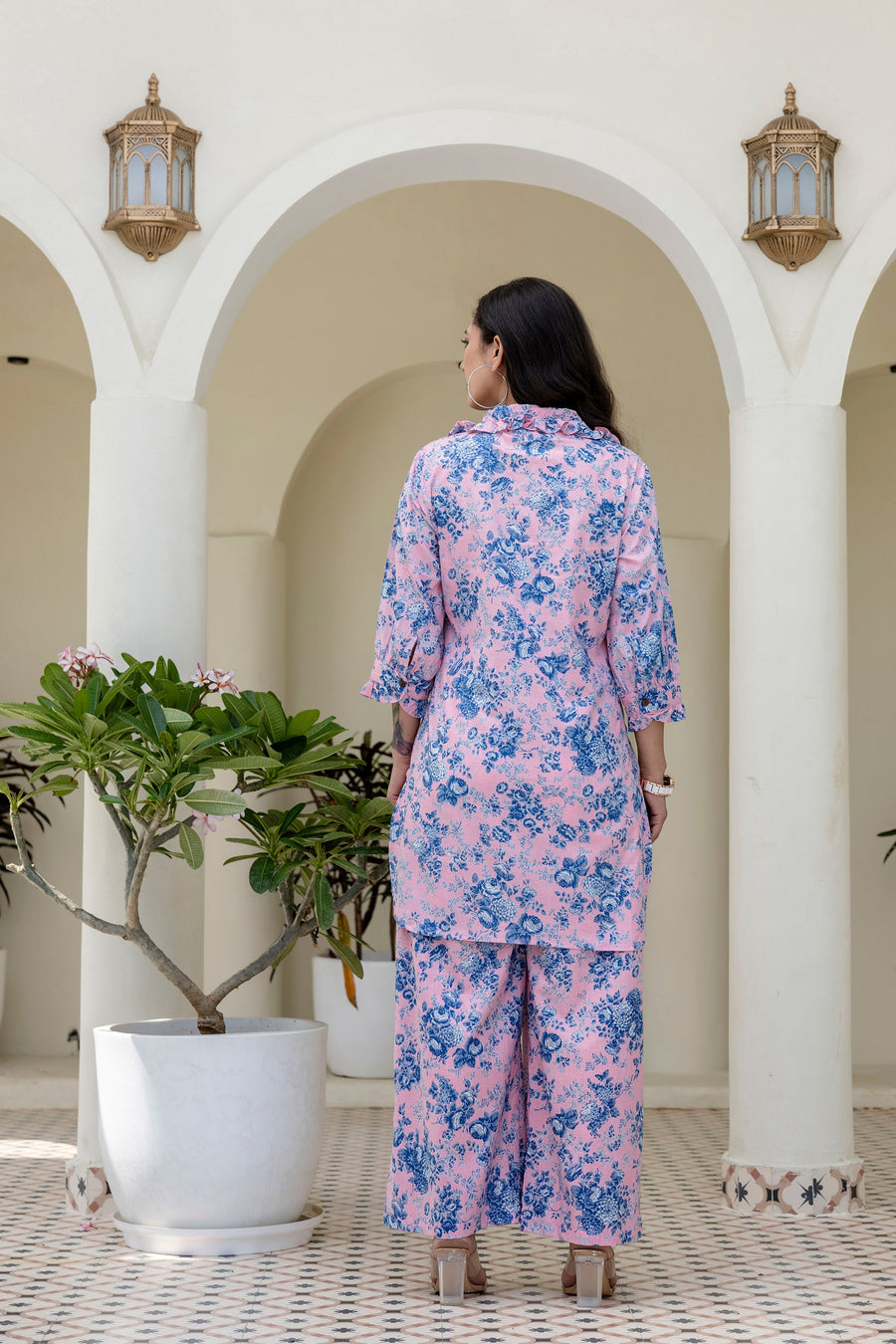 Plumblush Cotton Co-ord Set — image 3