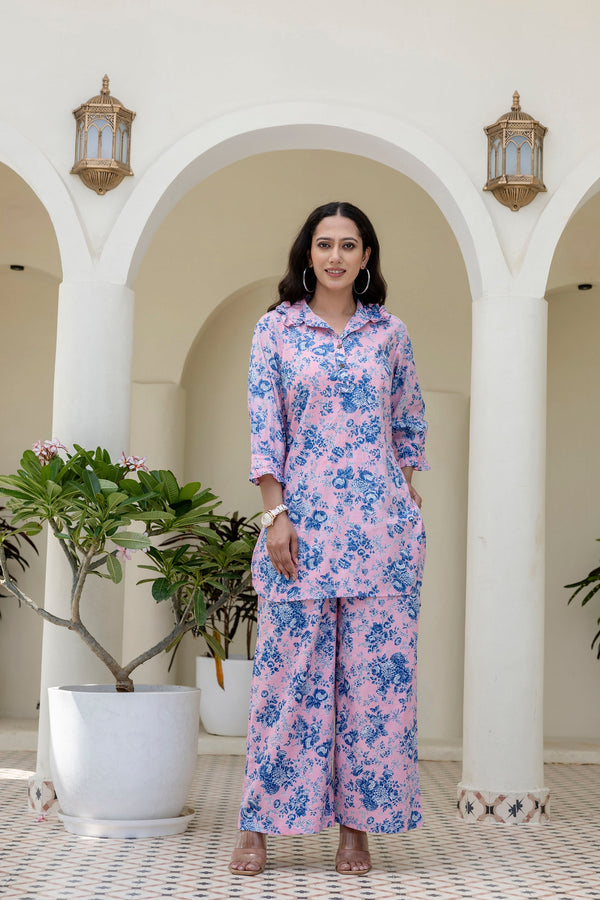 Plumblush Cotton Co-ord Set