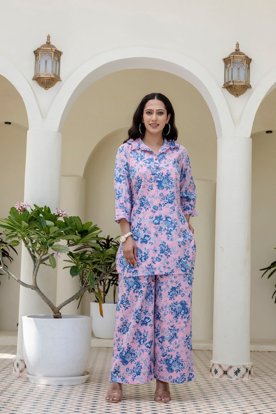 Plumblush Cotton Co-ord Set — image 2