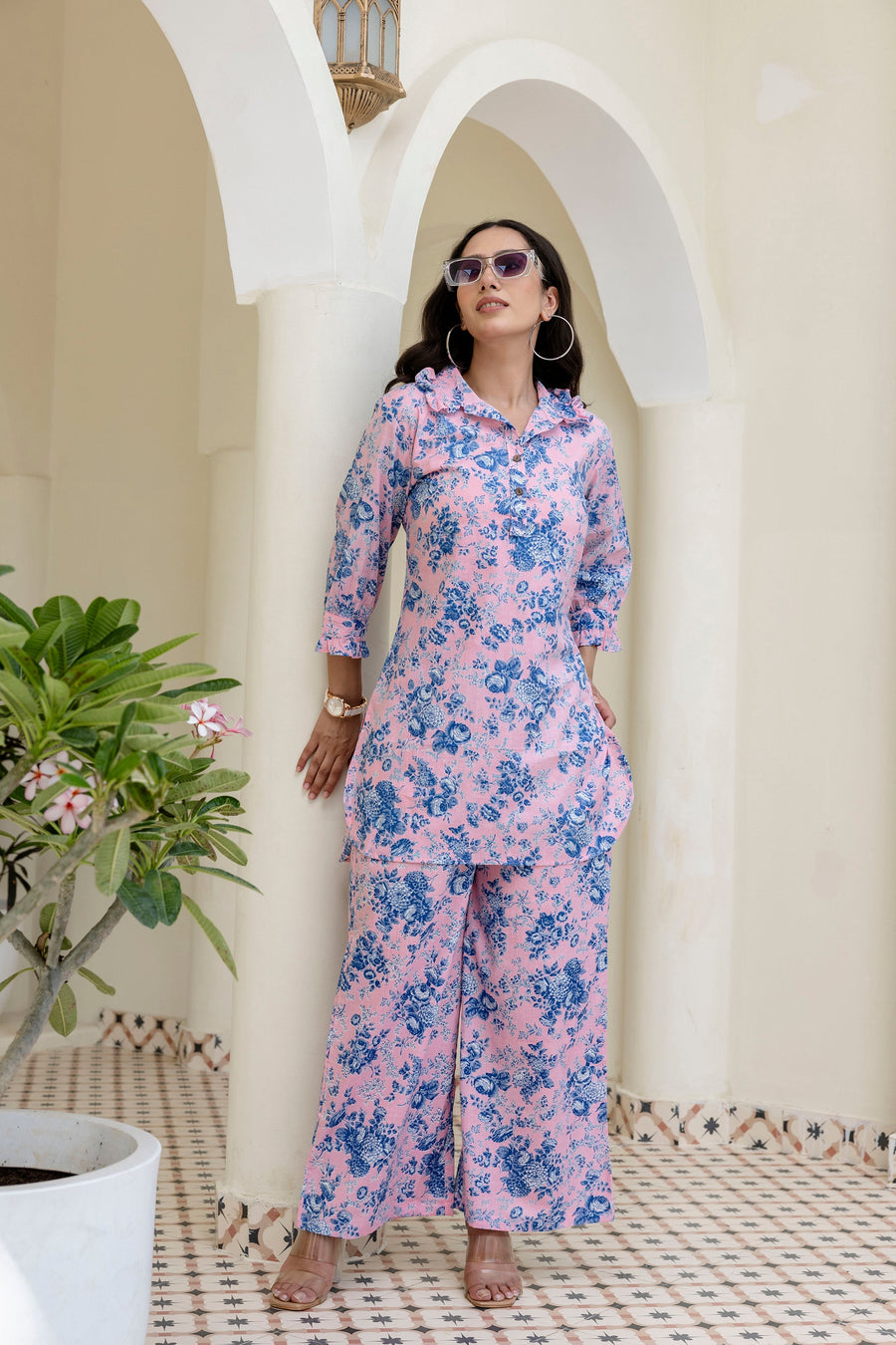 Plumblush Cotton Co-ord Set — image 7