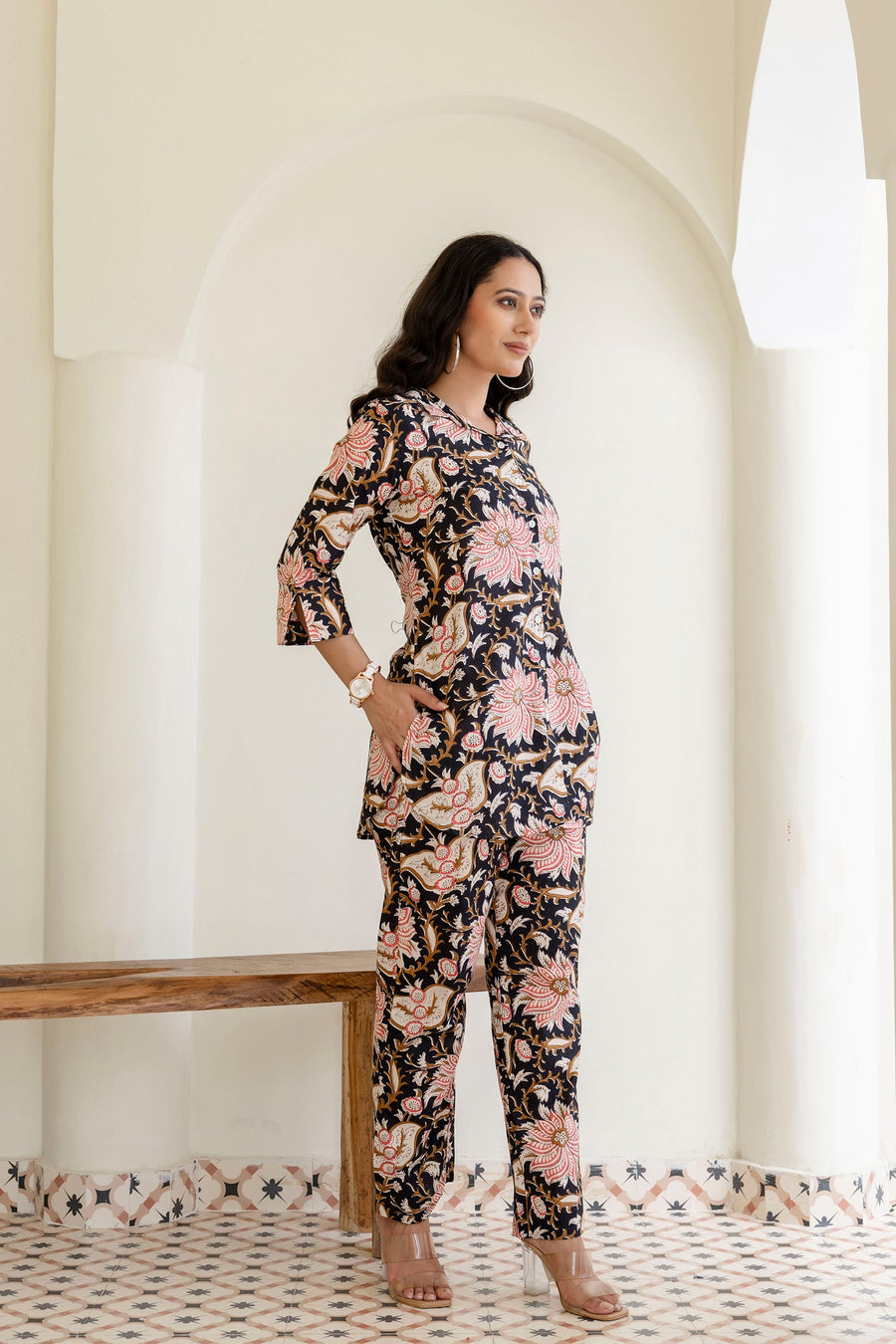 Crimsonshade Cotton Co-ord Set — image 4