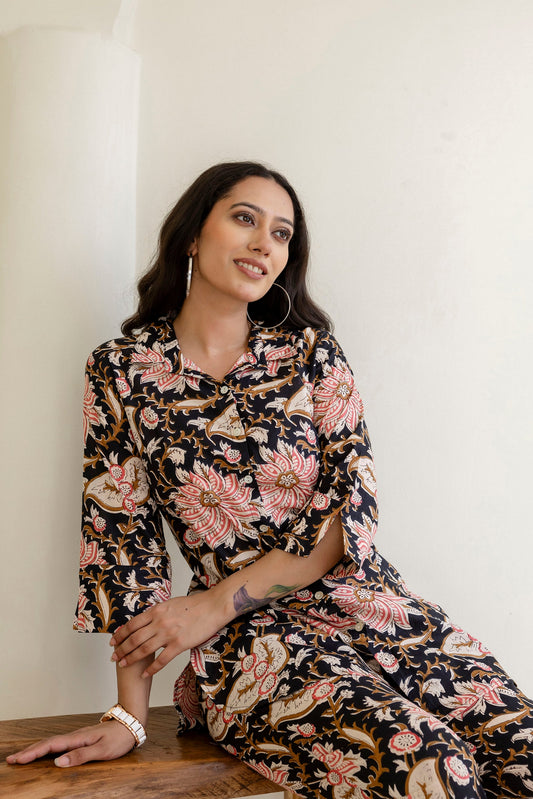 Crimsonshade Cotton Co-ord Set - Me&My