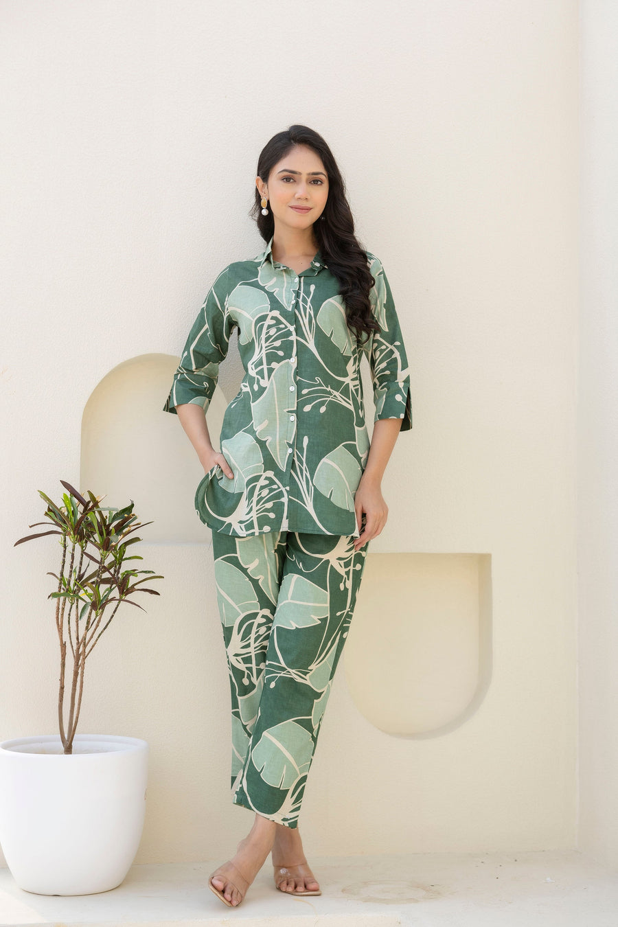 Leafsong Cotton Co-ord Set — image 5