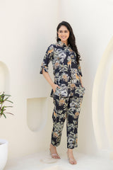 Nocturnal Canopy Cotton Co-ord Set - Me&My