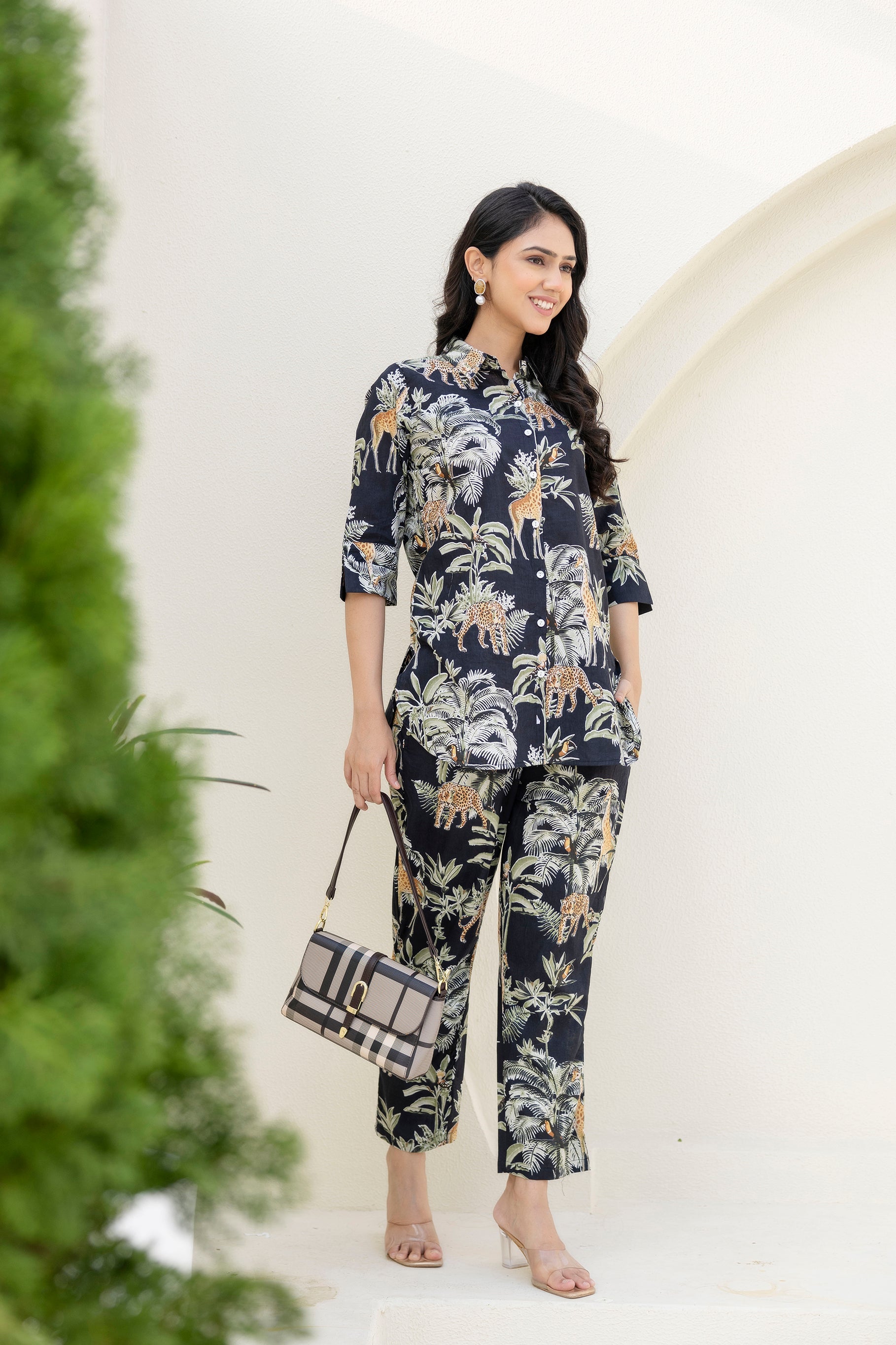 Nocturnal Canopy Cotton Co-ord Set from Me&My